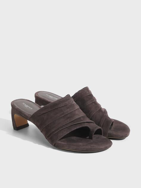 TENDANCE Flip-flops (natural suede)