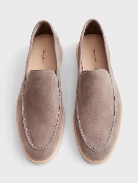 MAISON DAVID Loafers (natural suede)