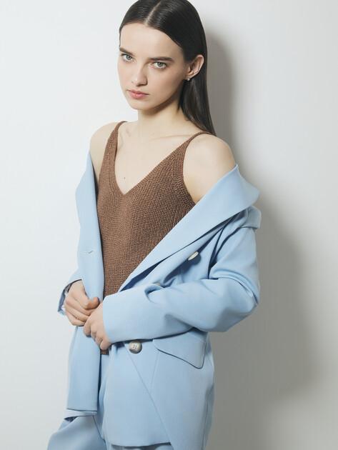 MAISON DAVID Top (acrylic/nylon)