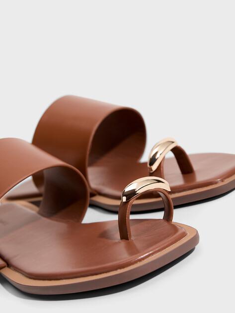 TENDANCE Flip-flops (faux leather)