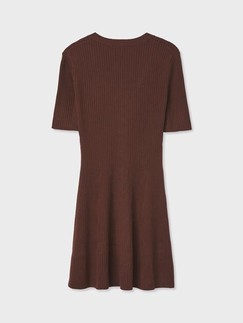 MAISON DAVID Shirt dress (natural wool)
