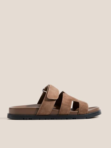 TENDANCE Slippers (natural suede)