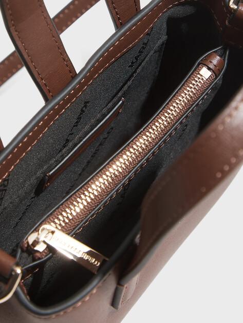 KARL LAGERFELD k/autograph padlock sh pouch (genuine leather)