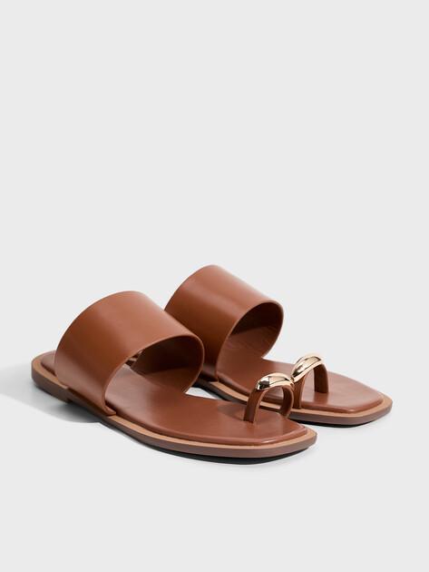 TENDANCE Flip-flops (faux leather)