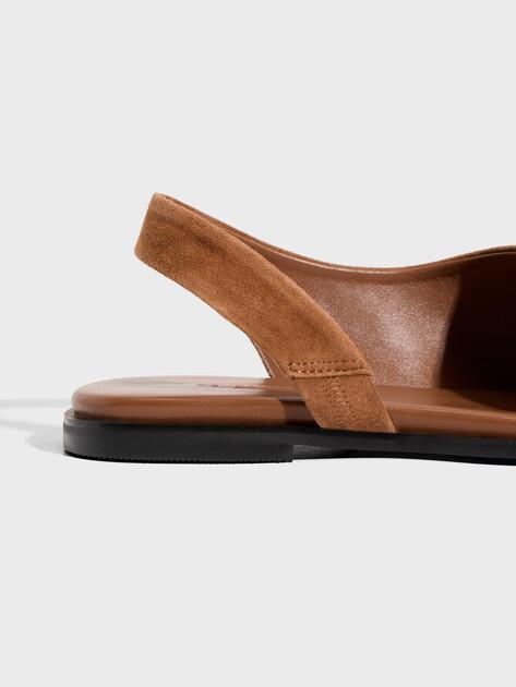 TENDANCE Sandals (natural suede)