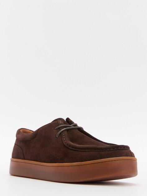 MAISON DAVID Low shoes (natural suede/natural rubber sole)
