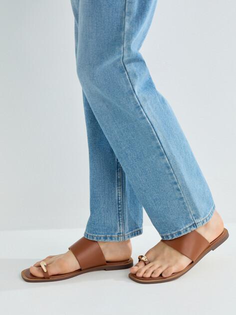TENDANCE Flip-flops (faux leather)