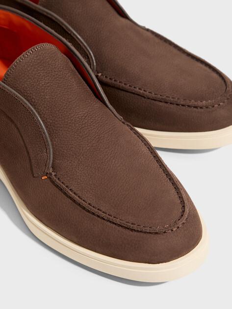 TENDANCE High loafers (genuine nubuck)