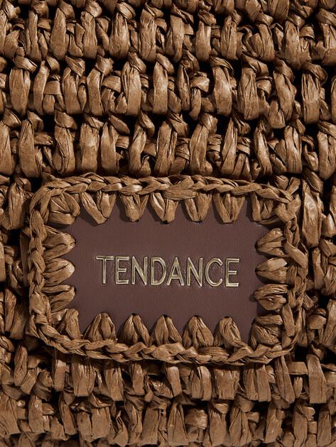 TENDANCE Bag (raffia/genuine leather)