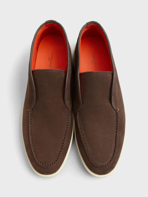 TENDANCE High loafers (genuine nubuck)