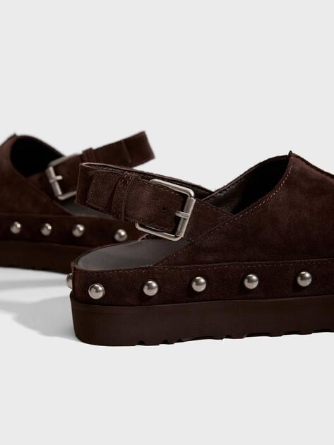 TENDANCE Sandals (natural suede)