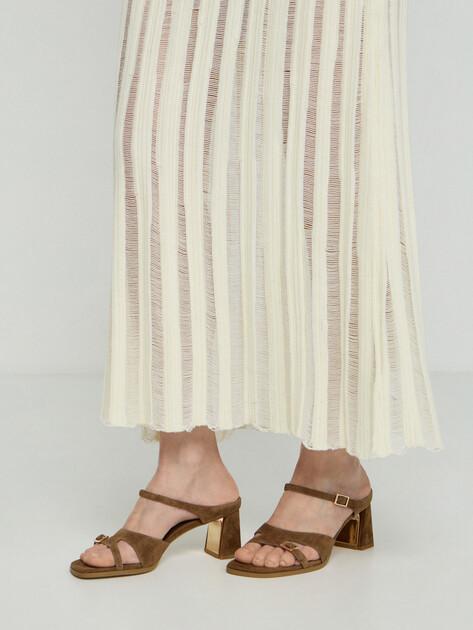 TENDANCE Mules (natural suede)