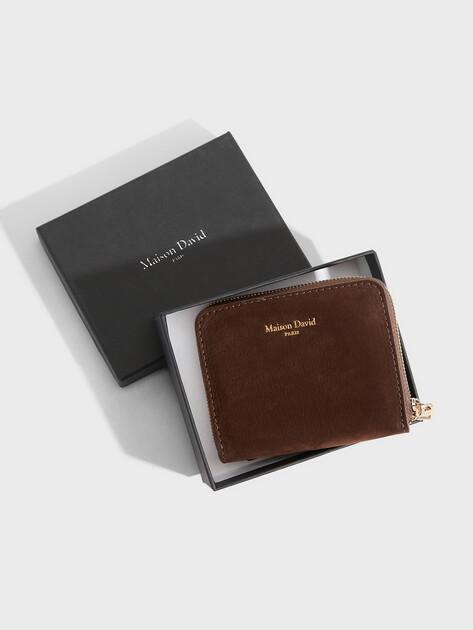 MAISON DAVID Wallet (genuine nubuck)