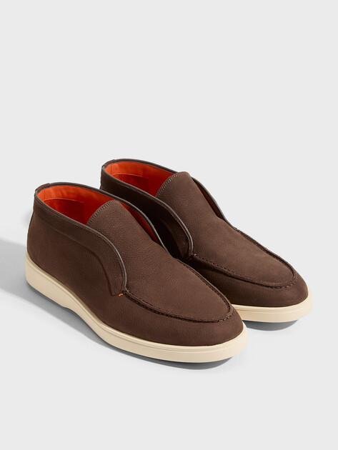 TENDANCE High loafers (genuine nubuck)