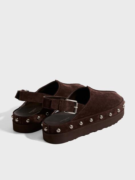 TENDANCE Sandals (natural suede)