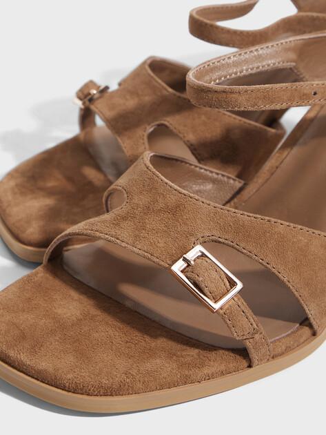 TENDANCE Mules (natural suede)