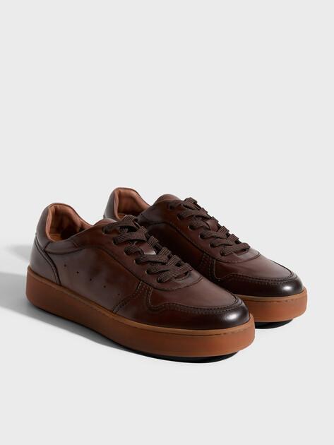 MAISON DAVID Sneakers (genuine leather/natural rubber sole)