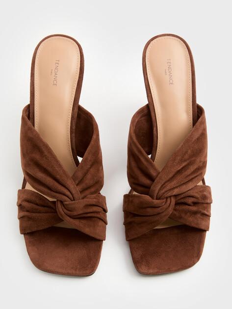 TENDANCE Mules (natural suede)