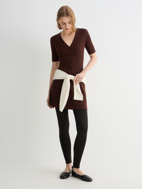 MAISON DAVID Shirt dress (natural wool)