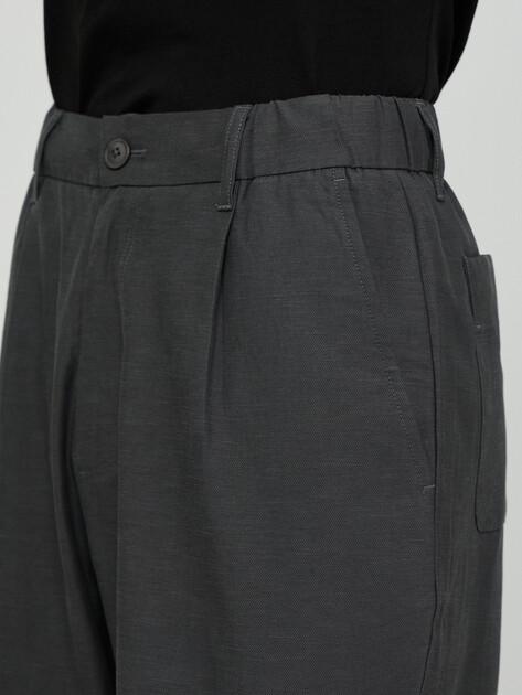 MAISON DAVID Wide-leg trousers (lyocell/cotton)