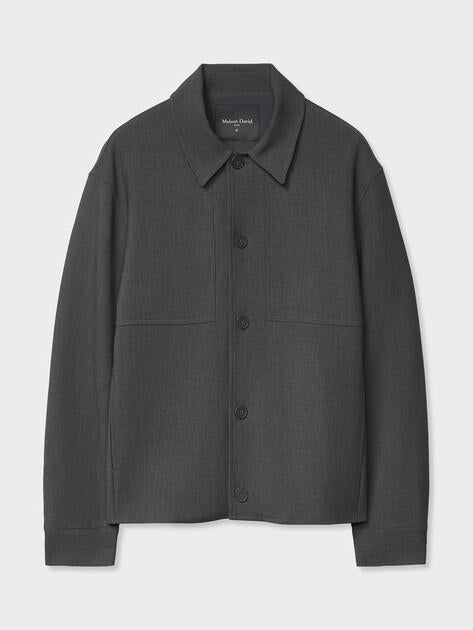 MAISON DAVID Windbreaker (polyester/viscose)