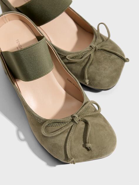 TENDANCE Mules (natural suede)
