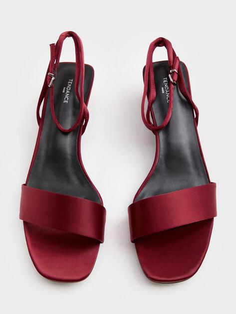 TENDANCE Sandals (satin)