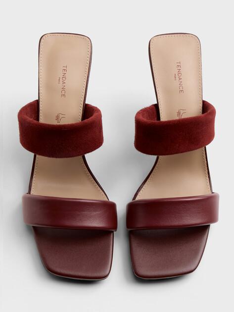 TENDANCE Mules (genuine leather/genuine suede)