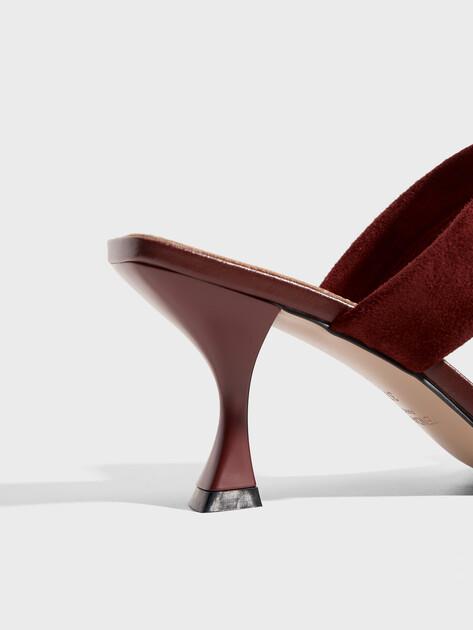 TENDANCE Mules (genuine leather/genuine suede)