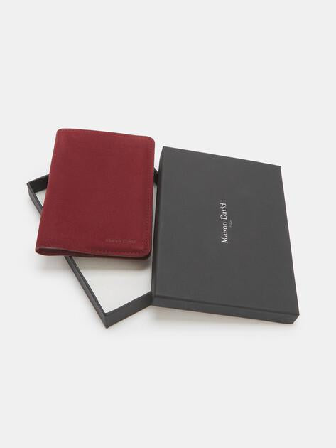 MAISON DAVID Passport Cover (Nubuck Leather)