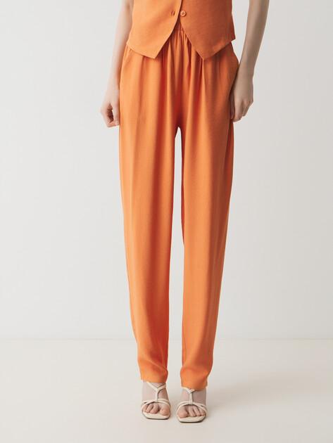 MAISON DAVID Straight-leg jeans (viscose/nylon)