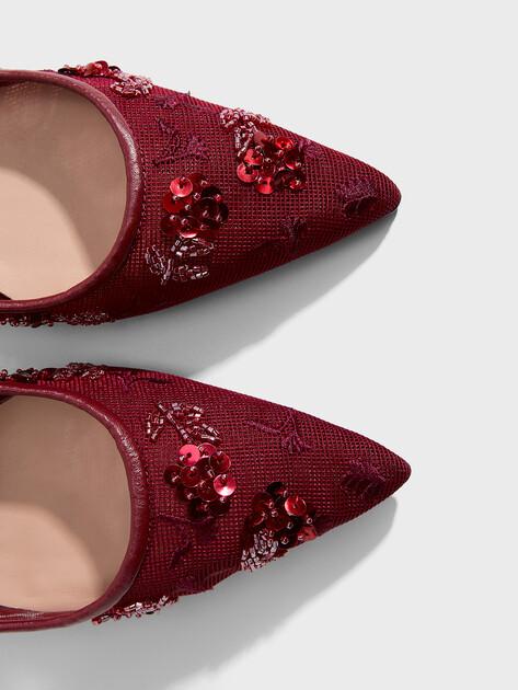 TENDANCE Slingbacks (textile/genuine leather)