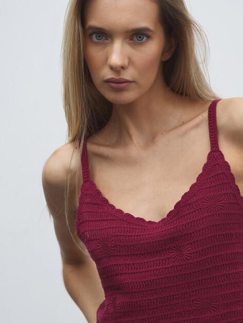 MAISON DAVID Top (cotton/acrylic)