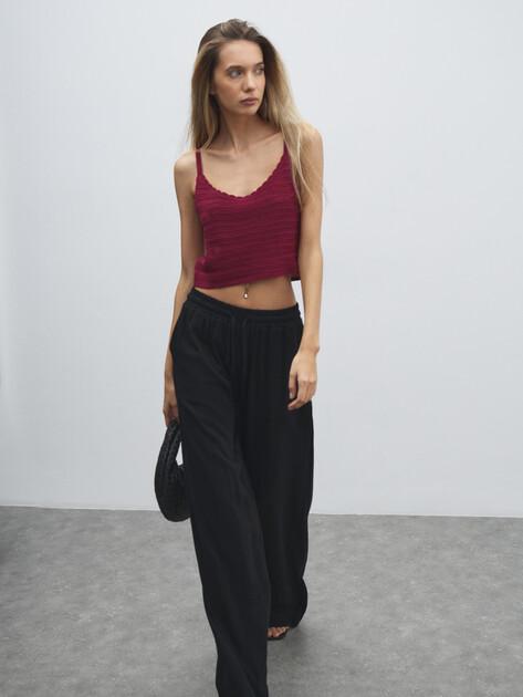 MAISON DAVID Top (cotton/acrylic)