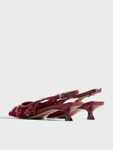 TENDANCE Slingbacks (textile/genuine leather)