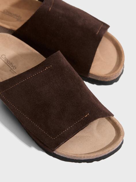 CREATIVO SPAIN Flip-flops (natural suede)