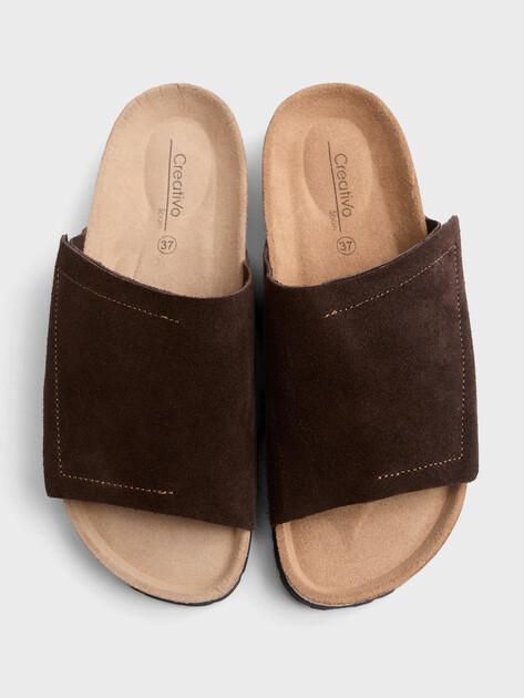 CREATIVO SPAIN Flip-flops (natural suede)