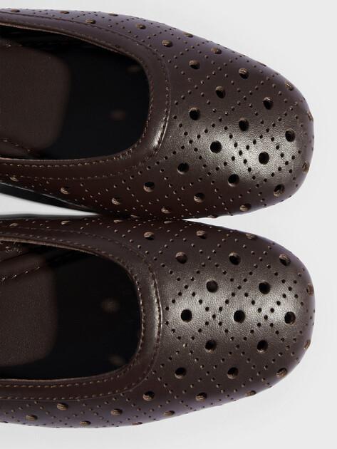 TENDANCE Mary Jane ballet flats (genuine leather)