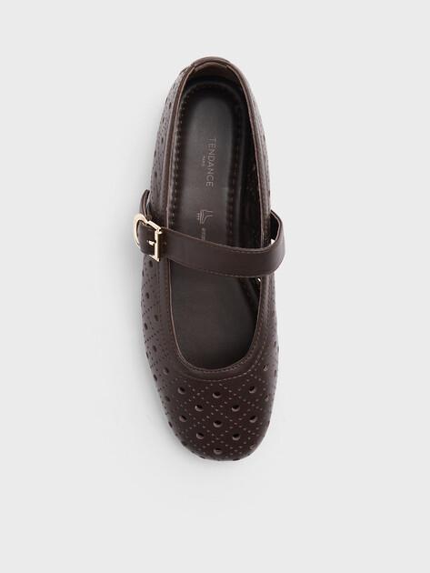 TENDANCE Mary Jane ballet flats (genuine leather)
