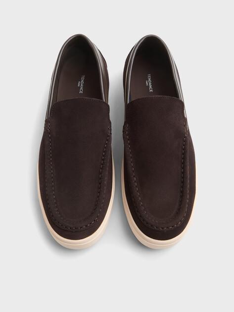 TENDANCE Loafers (genuine suede/genuine leather)