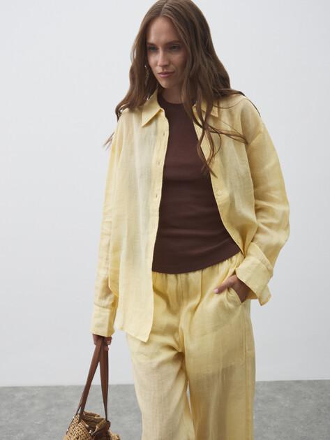 MAISON DAVID Shirt (ramie)