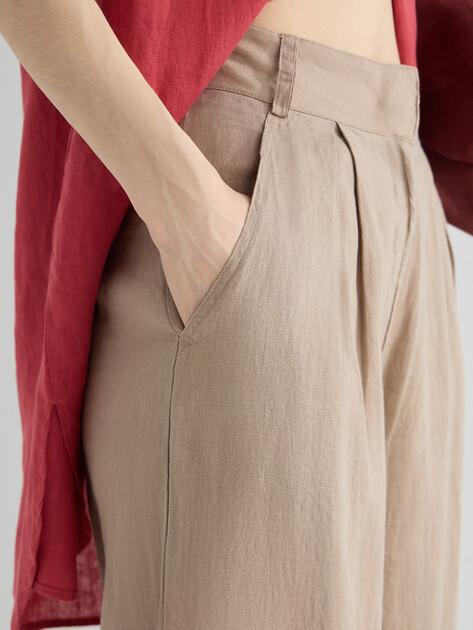 MAISON DAVID Palazzo pants (linen)