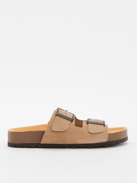 BIO GREEN Flip-flops (natural suede)