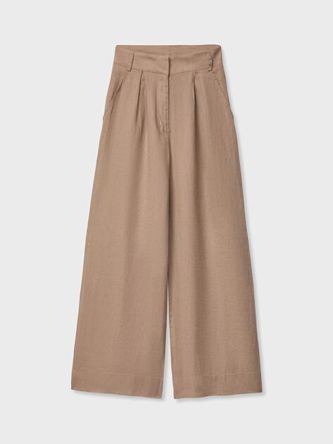 MAISON DAVID Palazzo pants (linen)