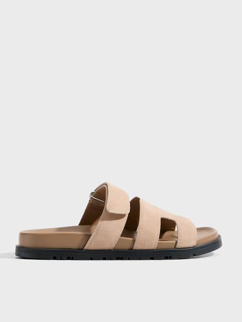 TENDANCE Slippers (natural suede)