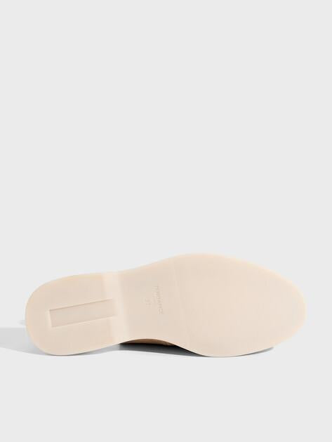 TENDANCE Slingback Loafers (Cotton)