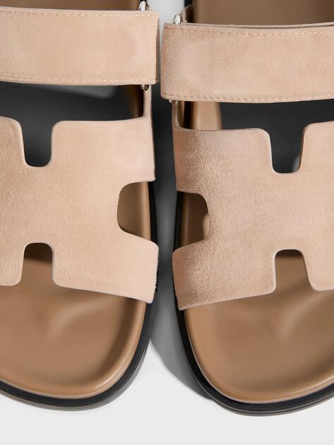 TENDANCE Slippers (natural suede)
