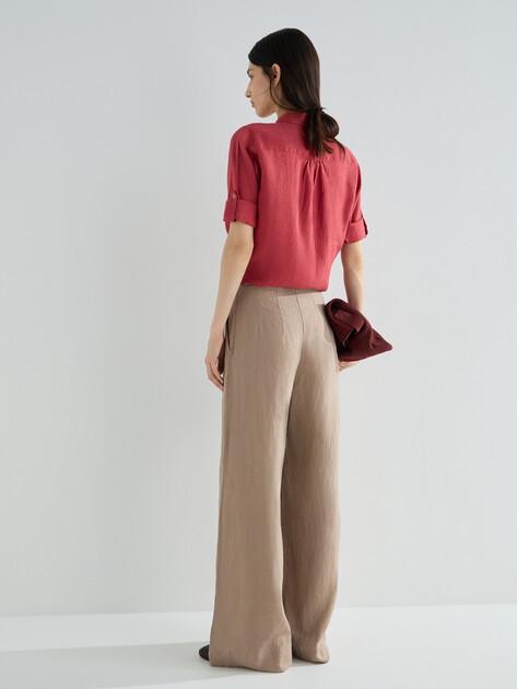 MAISON DAVID Palazzo pants (linen)