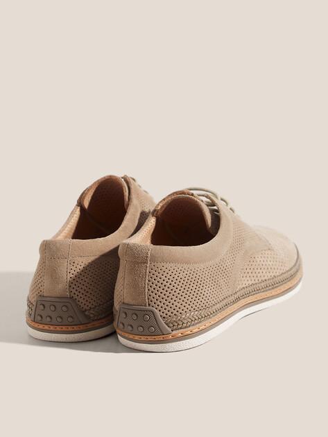 TENDANCE Derby (natural suede/textile)