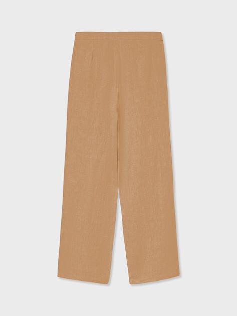 MAISON DAVID Wide-leg trousers (linen)